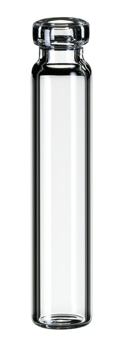 Rollrandflasche ND8, Klarglas, 1. hydrolytische Klasse, 1,2 ml, 40 x 8,2 mm, VE=100, LABSOLUTE®