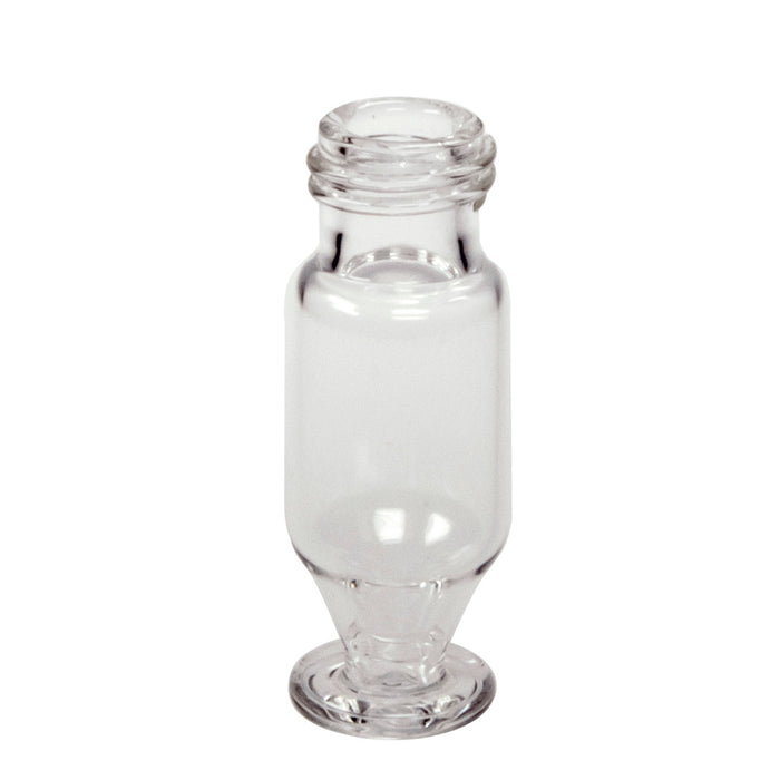 Kurzgewindeflasche ND9, "Vasen-Vial", Klarglas, 1. hydrolytische Klasse, 1,2 ml, 32 x 11,6 mm, mit optimierter Restmengenentleerung, VE=100, LABSOLUTE®