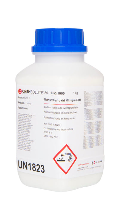Natriumhydroxid reinst (Mikrogranulat, min. 99,0 %)