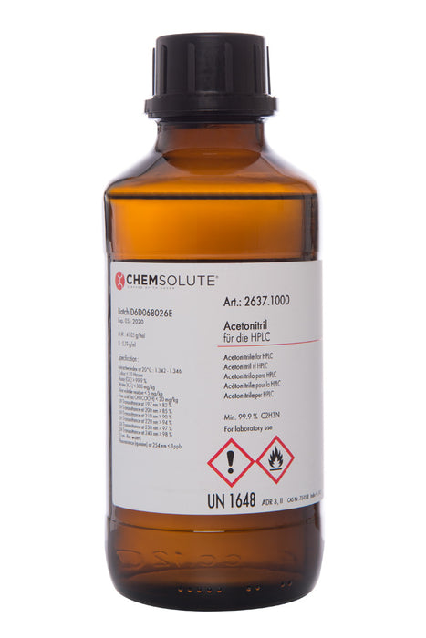 Acetonitril für die HPLC (min. 99,9 %)