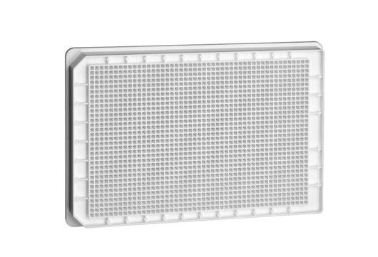 Zellkultur-Mikroplatte, 1536 Well, PS, F-Boden, HiBase, µClear®, weiß, TC, steril, 15 Stück/Btl. (60 Stk.)