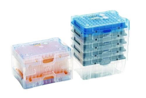 epT.I.P.S.® G Reloads PCR clean (GLP), 20 - 300µl, 55 mm, orange, 960 Spitzen (10x 96 Spitzen)