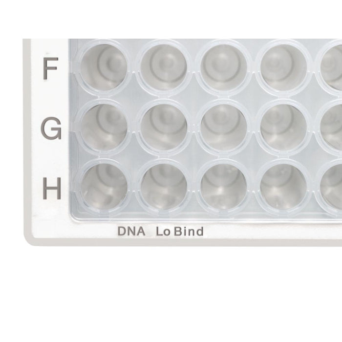 Microplate 96/V-PP, DNA LoBind, klare Wells, Umrand- ungsfarbe weiß, PCR clean, 80 Platten (5 x 16 St.) (80 Stk.)