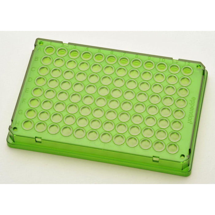 twin.tec PCR Plate 96, skirted (Wells farblos) grün (300 Stk.)
