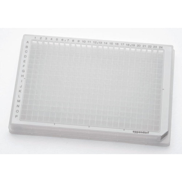 Microplate 384/V-PP, klare Wells, Umrandungsfarbe weiß, steril, 240 Platten (10x 24 St.) (240 Stk.)
